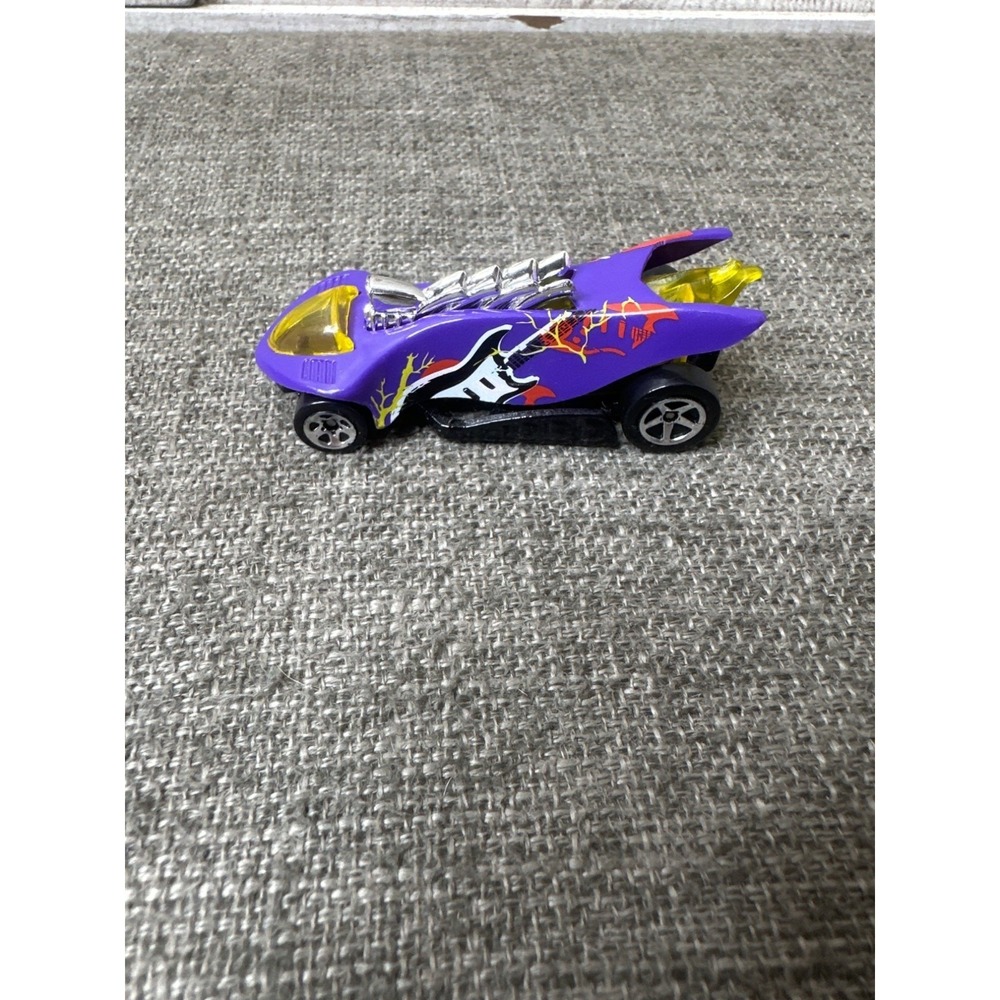Hot Wheels Turbo Flame Die-Cast Car Purple & Yellow